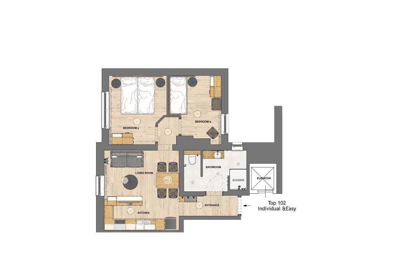 Homebound Apartments Salzburg City I - Contactless Check-In Bagian luar foto